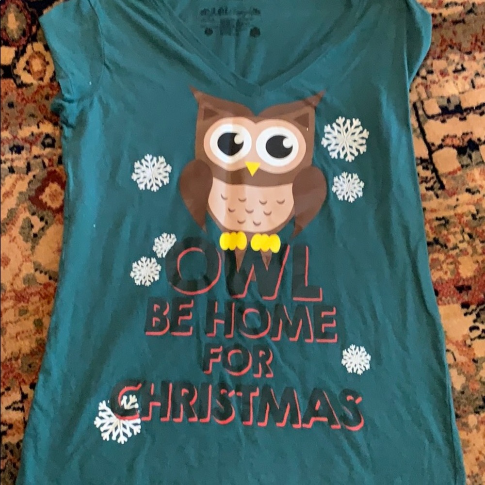 Christmas themed short sleeve